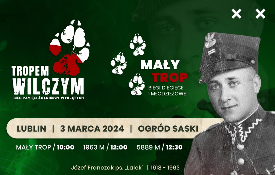 Lublin: Bieg – Tropem Wilczym 2024 już 3 marca