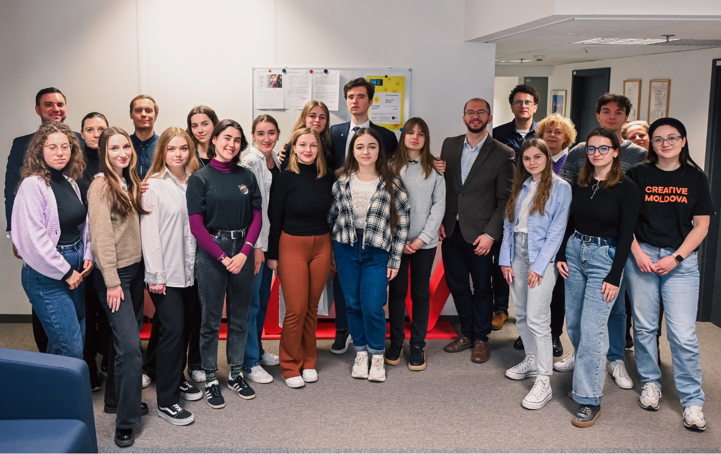 Wizyta studyjna ukraińskich i mołdawskich studentów w Narodowym Instytucie Wolności