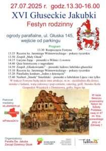 XVI Głuseckie Jakubki – rodzinny festyn pełen atrakcji