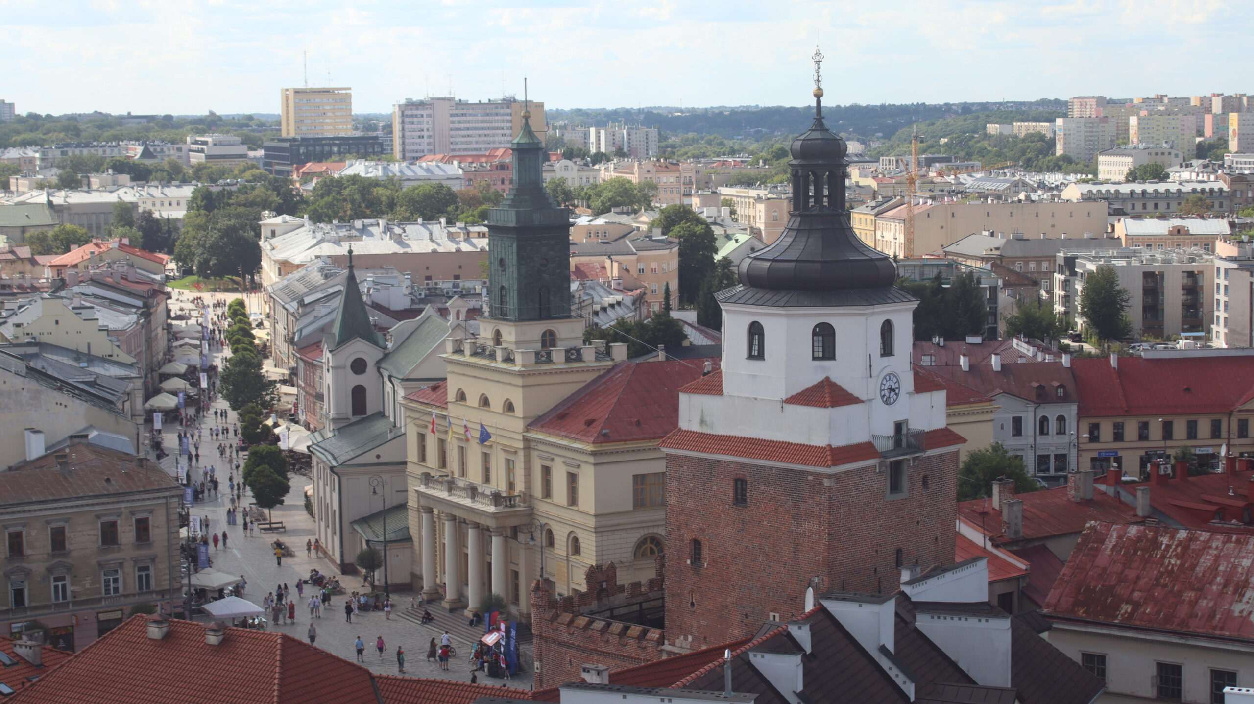 Zobacz, jak prezentuje się panorama Lublina z Wieży Trynitarskiej!