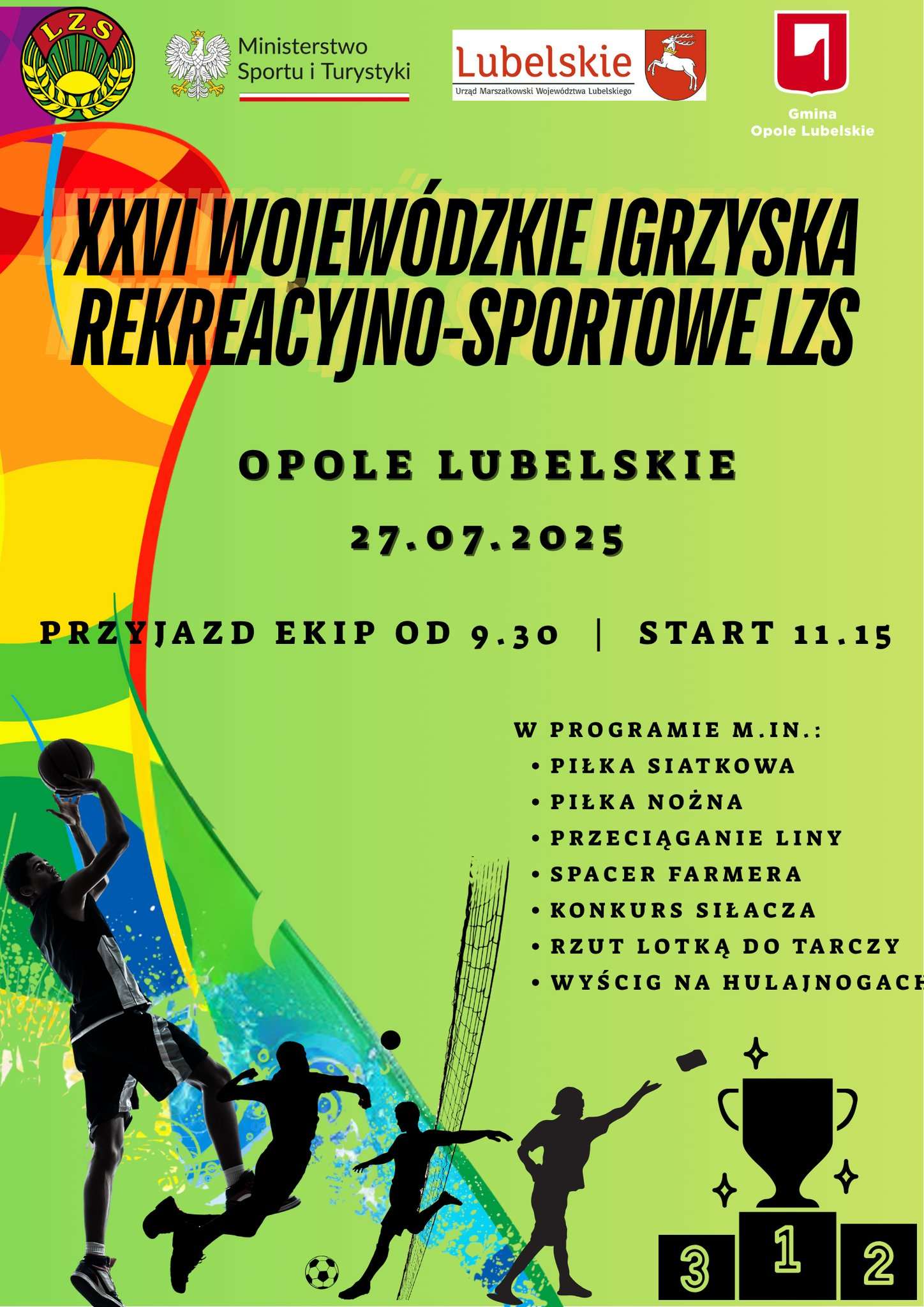 OPOLE LEBELSKIE: Święto sportu – na poważnie i na wesoło