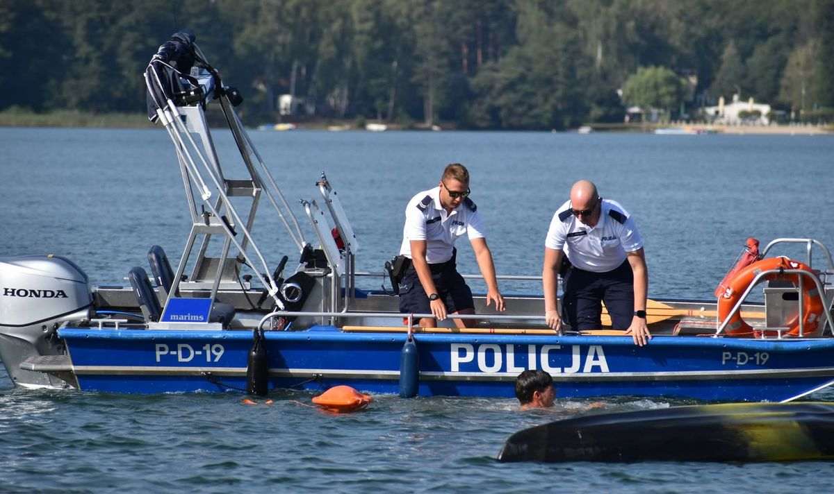 Lato nad Jeziorem Białym. Policjanci podsumowali sezon