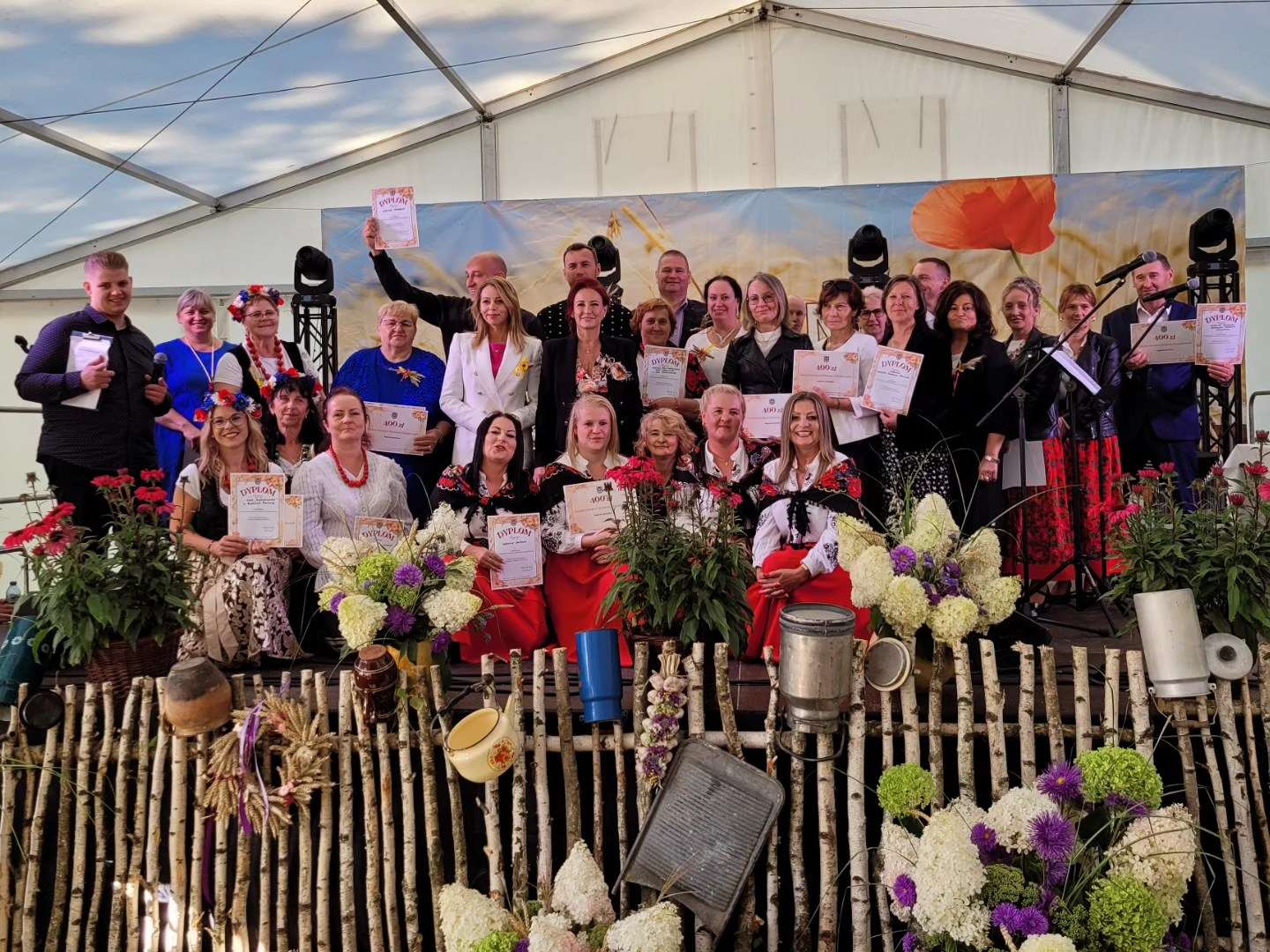 Dożynki w Bychawie, czyli  święto wdzięczności i wspólnoty! Zobacz najpiękniejsze wieńce dożynkowe!