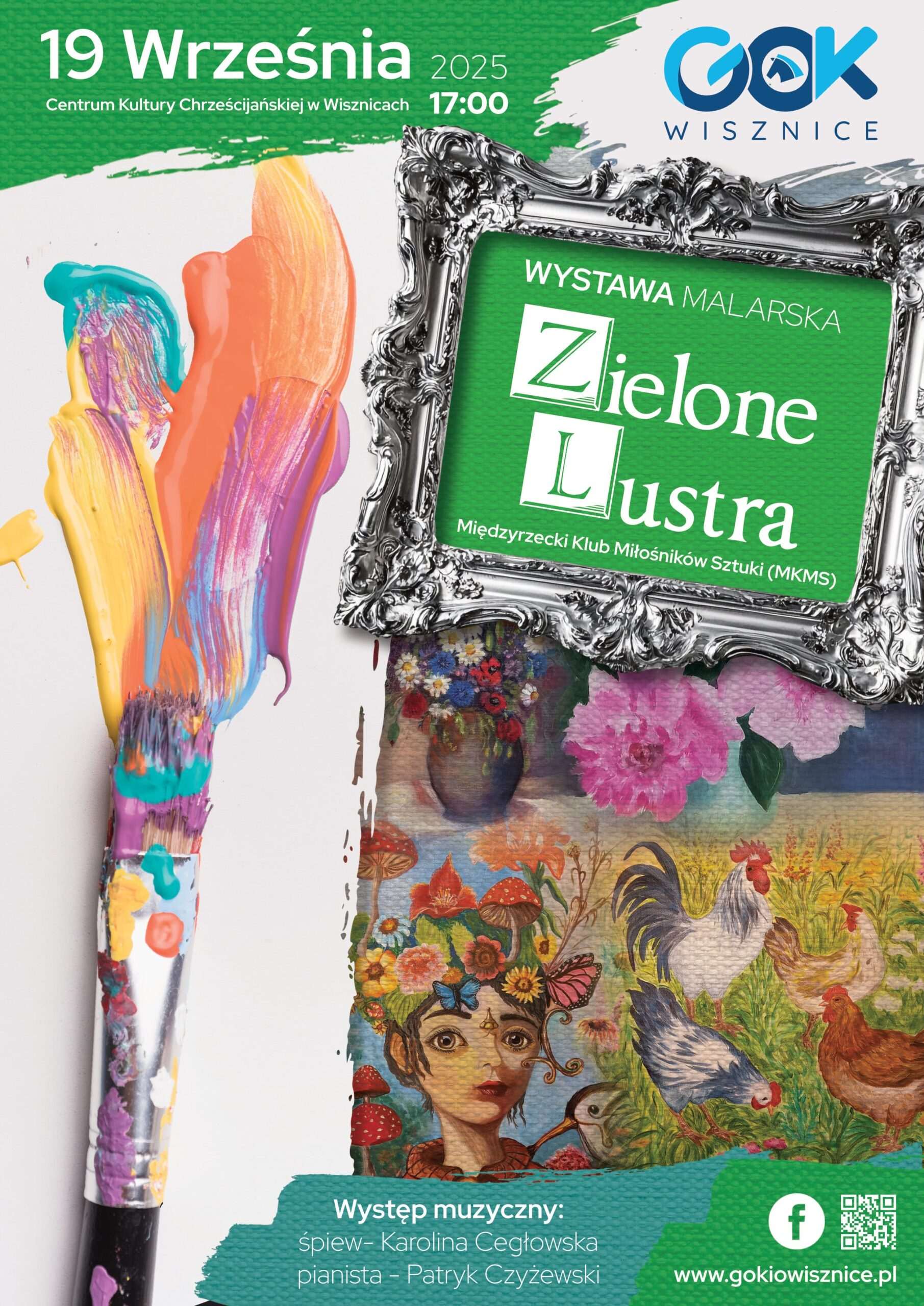 WISZNICE: Wystawa „Zielone Lustra” już wkrótce