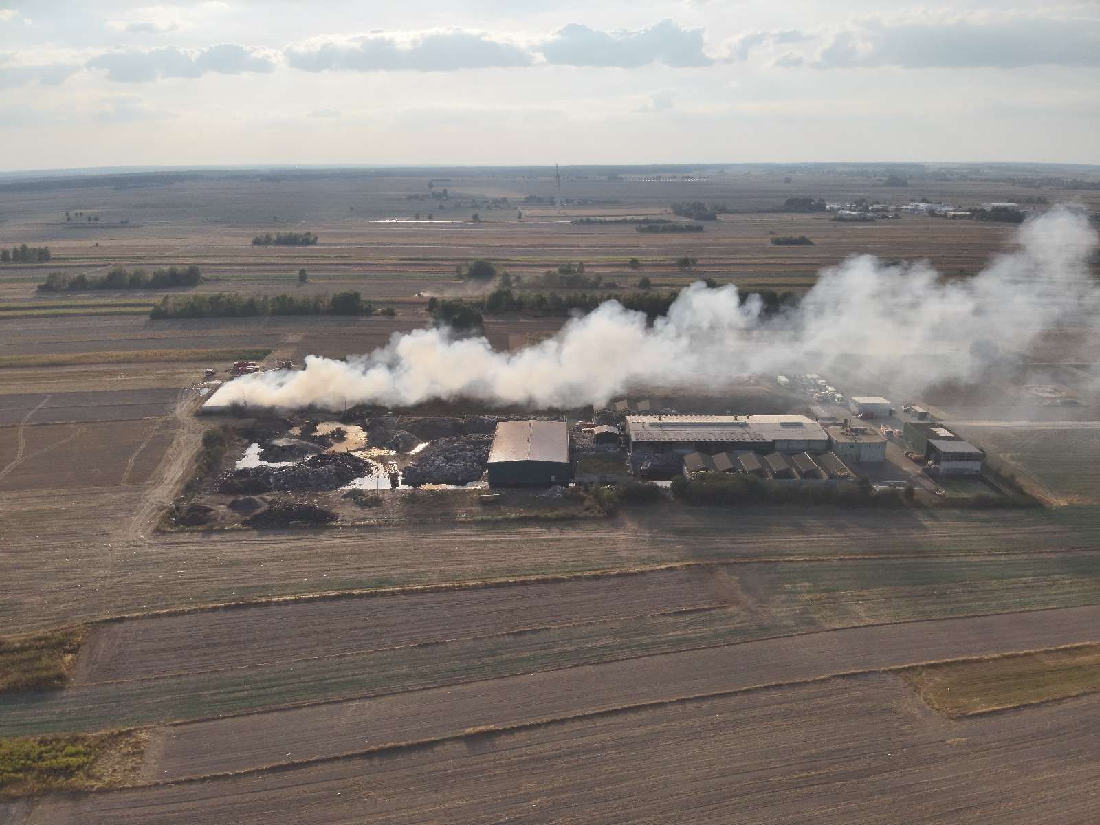 Strażacy ugasili gigantyczny pożar w Zakładzie Zagospodarowania Odpadów w Bełżycach. Akcja trwała 40 godzin