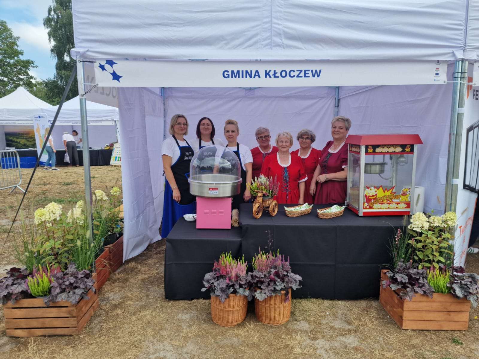 Wata cukrowa, popcorn i gościnność – tak Kłoczew przyciągał tłumy w Firleju
