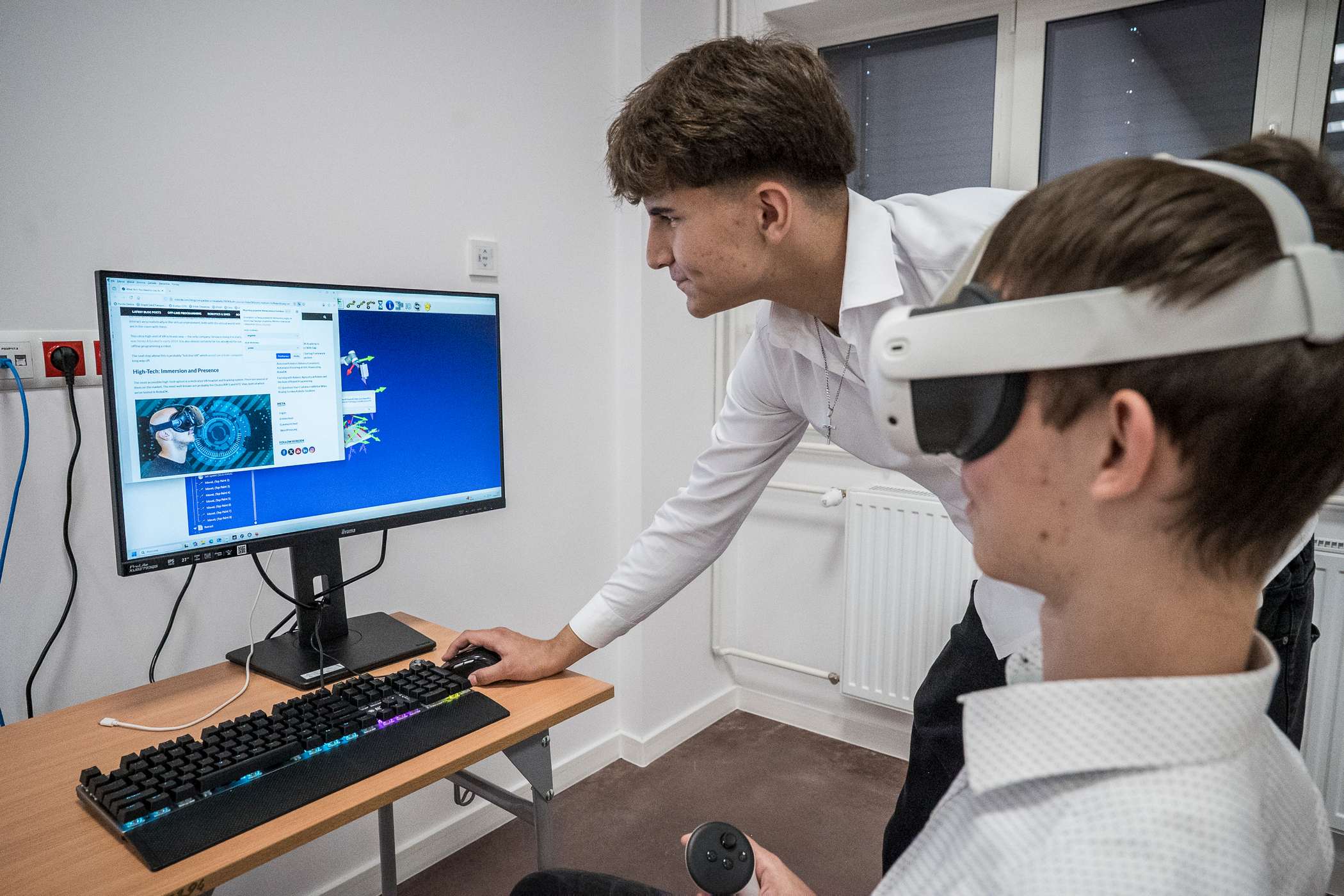 Nowoczesna edukacja w Lublinie: Otwarto Branżowe Centrum Umiejętności w dziedzinie robotyki