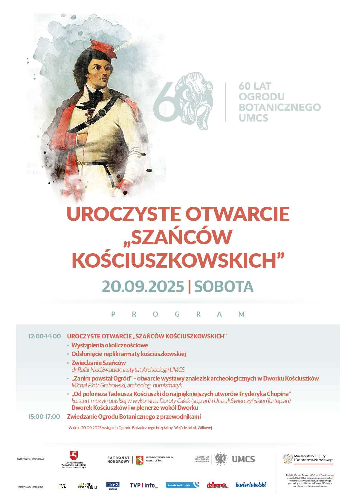 Ogród Botaniczny UMCS świętuje 60-lecie – zaproszenie na jubileusz