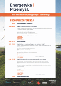 Konferencja Energetyka i Przemysł – transformacja miksu energetycznego w Polsce