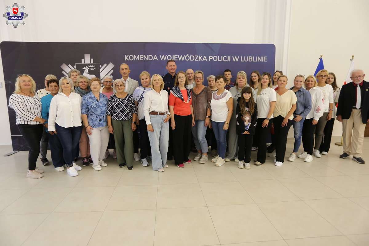Fundacja Pomocy Wdowom i Sierotom po Poległych Policjantach gościła w Lublinie