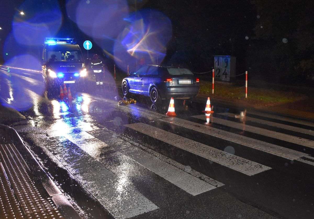 Dwa potrącenia pieszych w Radzyniu Podlaskim. Policja apeluje o ostrożność na drogach