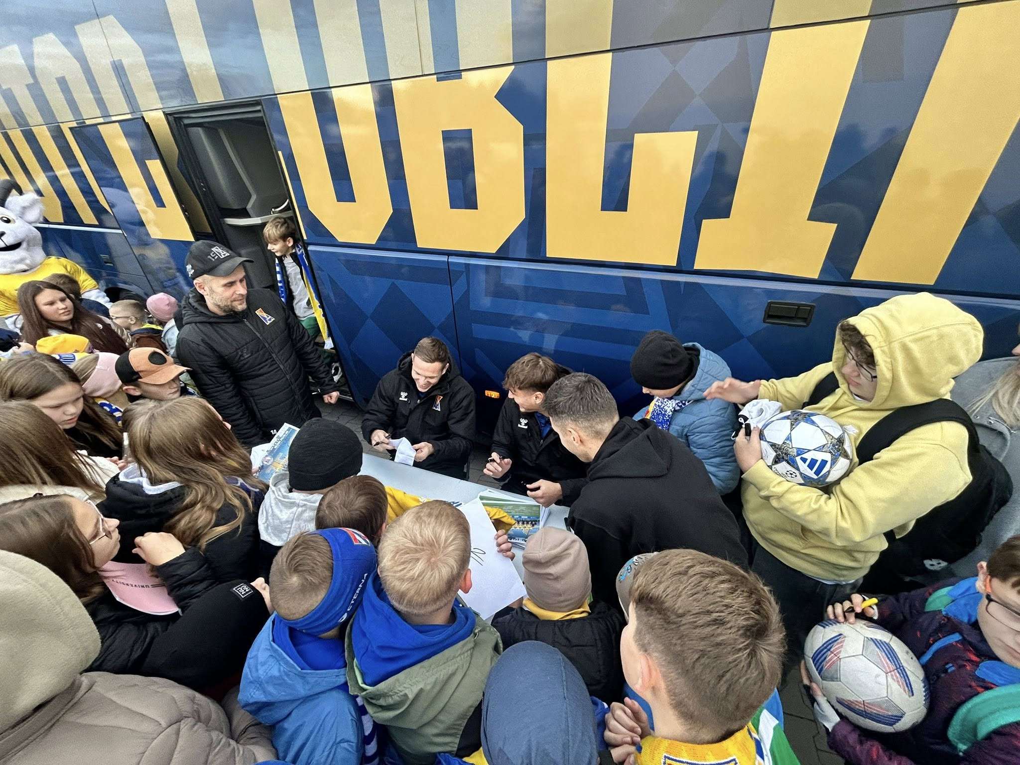 Motor Lublin w podróży – spotkanie z kibicami w Opolu Lubelskim (G