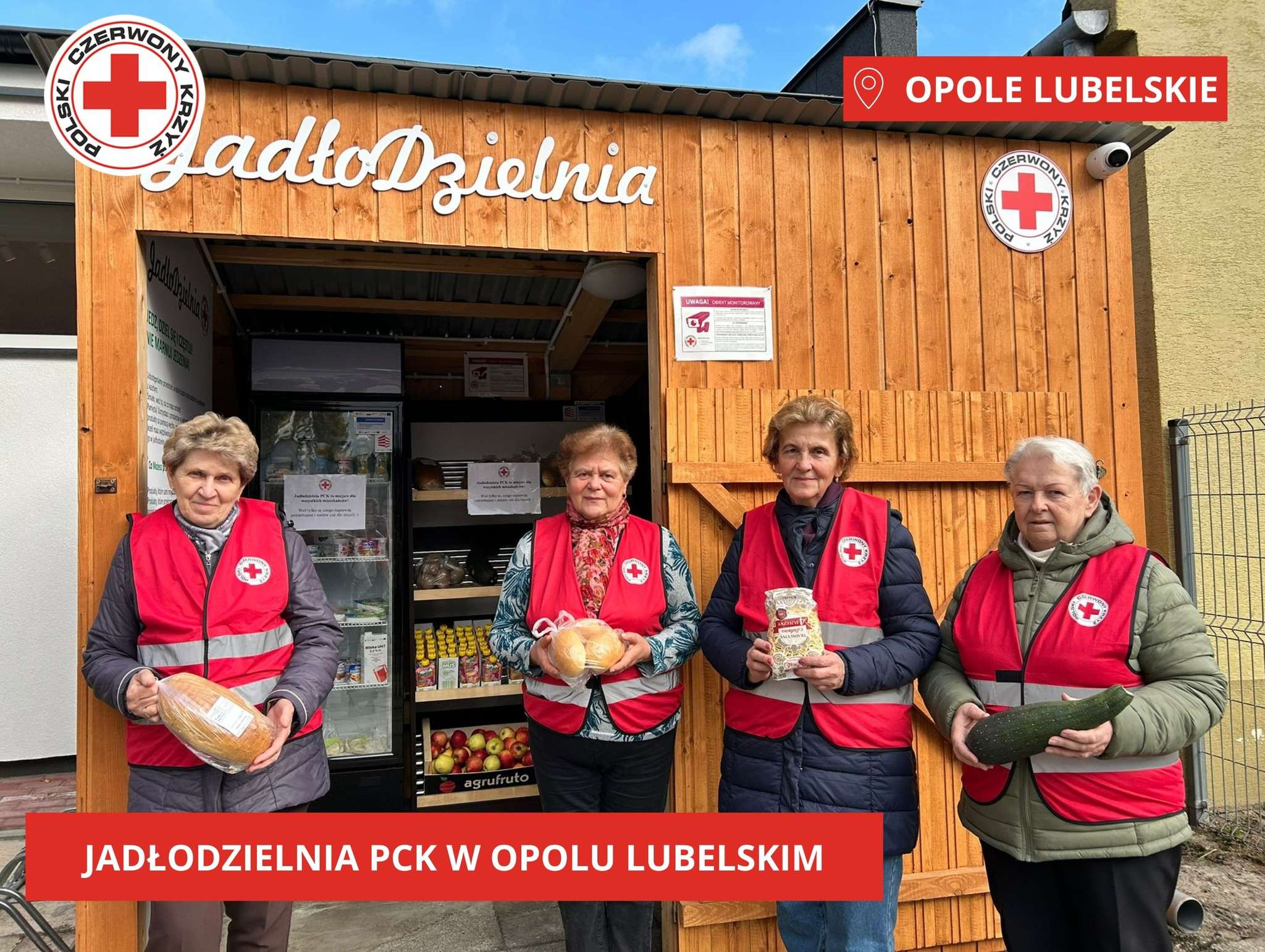Światowy Dzień Walki z Głodem – Jadłodzielnia PCK w Opolu Lubelskim realnym wsparciem dla potrzebujących