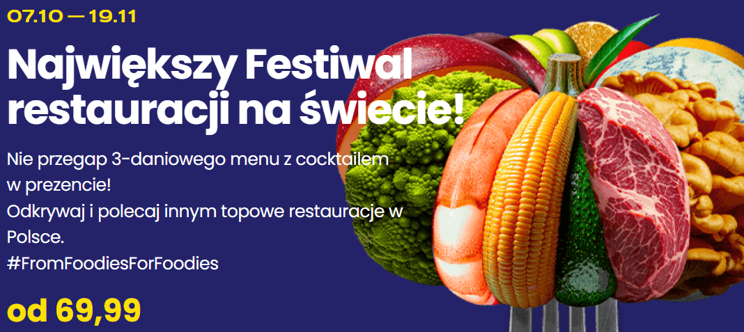 Ostatnie wolne miejsca na „Restaurant Week” w Lublinie – kulinarne odkrycia od 7 października do 19 listopada 2025