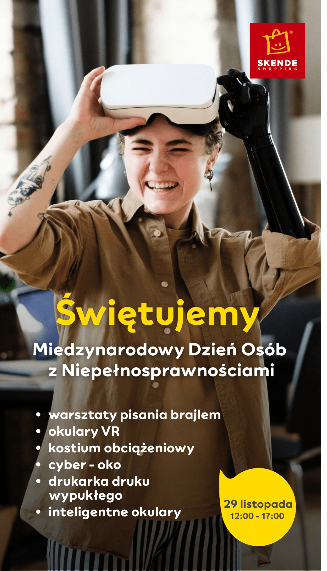,,Witaj w moim świecie”.Poznaj i zrozum świat osób niepełnosprawnych” – wyjątkowe wydarzenie w Skende