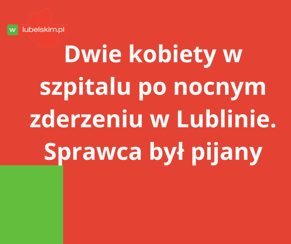 Nie zatrzymał się na czerwonym i uderzył w auta. Miał dwa promile alkoholu