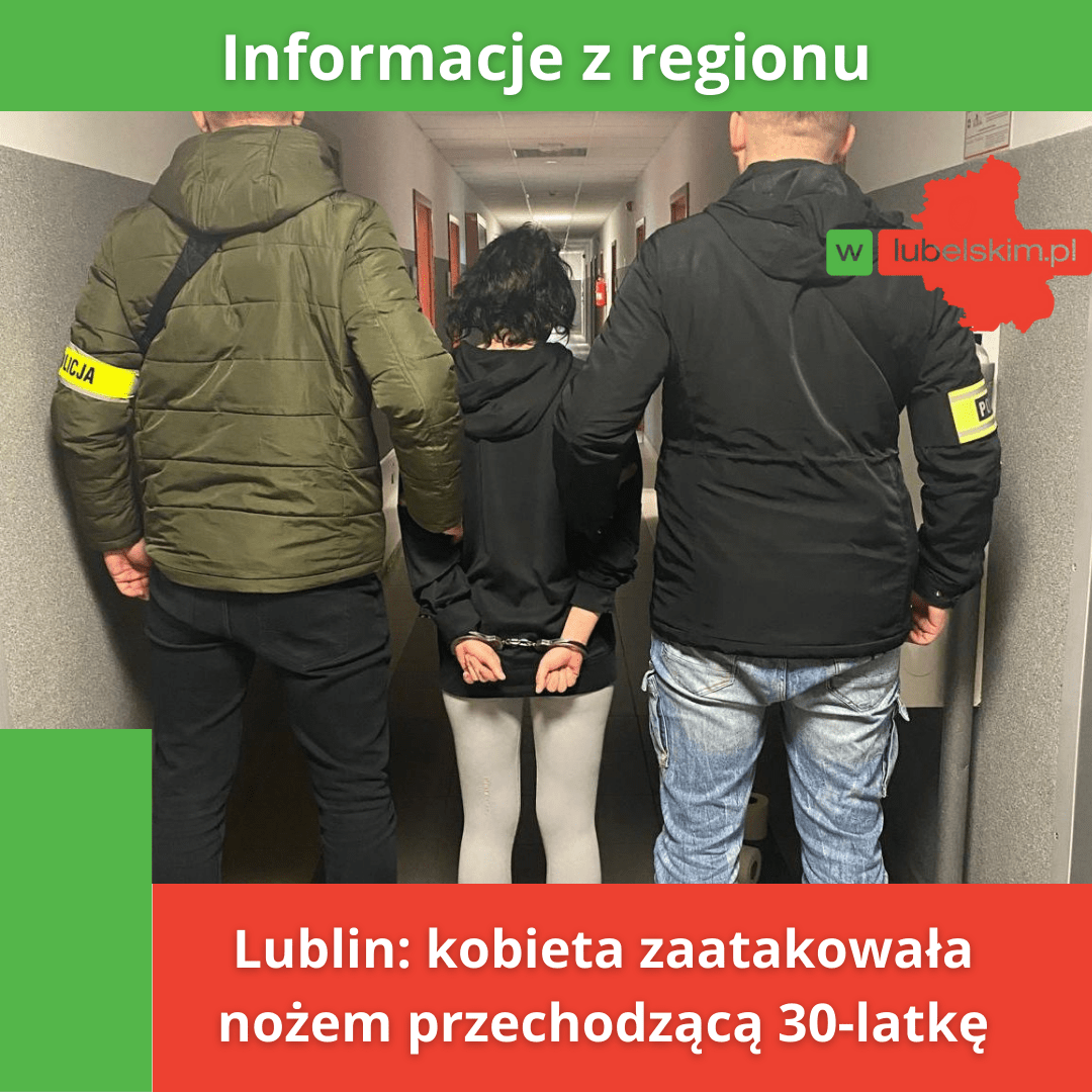 Atak nożem na ulicy Kunickiego – policja zatrzymała 20-latkę