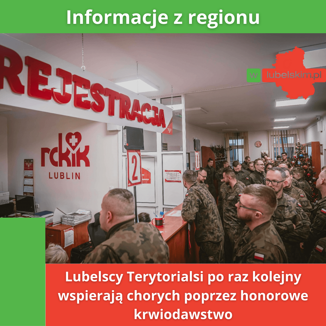 „Terytorialna Kropla Bohaterów” – Lubelska Brygada OT w świątecznej akcji HDK