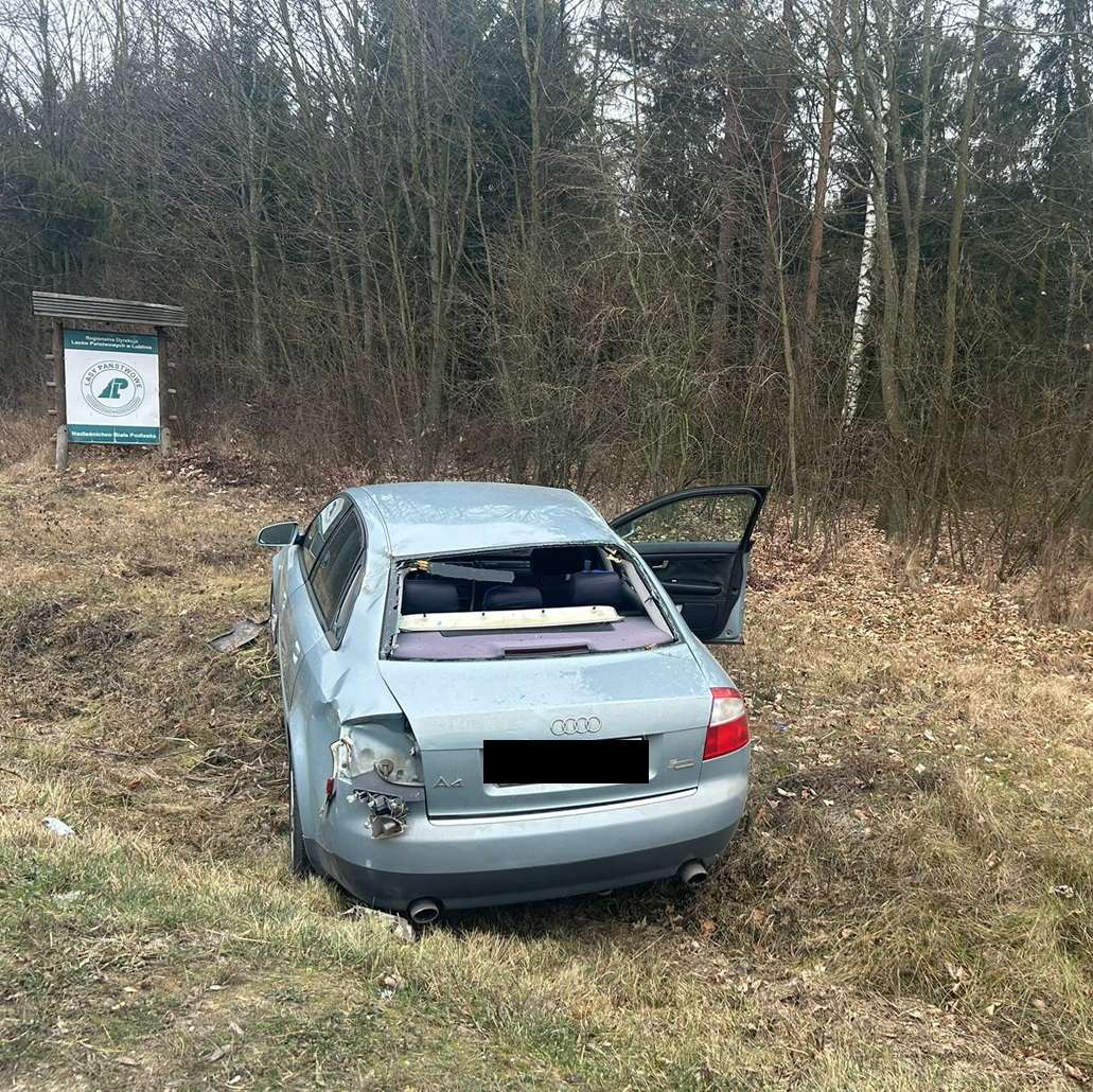 Interwencja poza służbą: policjant uniemożliwił ucieczkę nietrzeźwego kierowcy