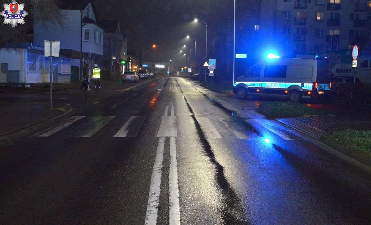 Śmiertelne potrącenie 74-latka w Zamościu. Pieszy zmarł w szpitalu