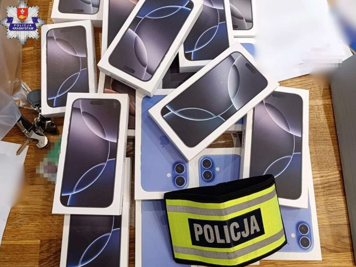 Wyłudzali drogie telefony na masową skalę – w rękach policji 23-latek z Lublina
