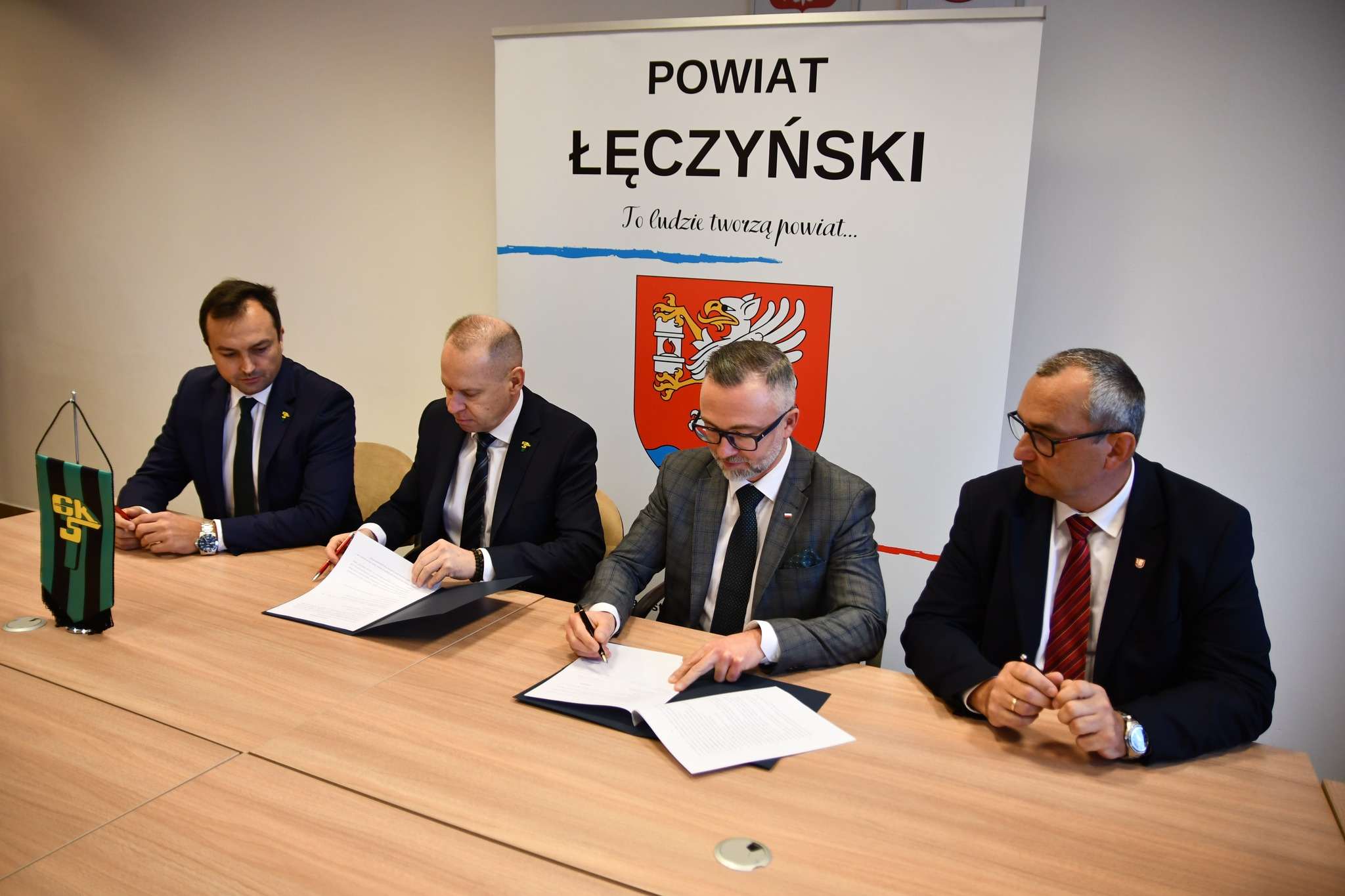 Powiat Łęczyński nawiązuje współpracę z Górnikiem Łęczna