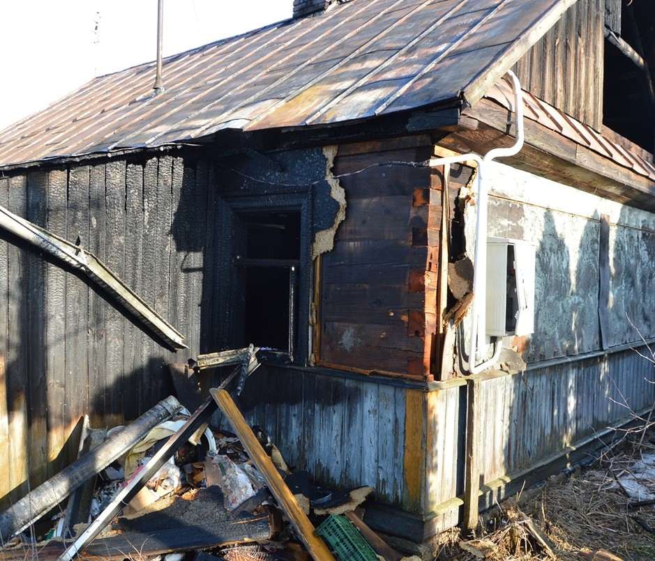 Tragiczny pożar w gminie Zalesie. Nie żyje 96-letnia kobieta