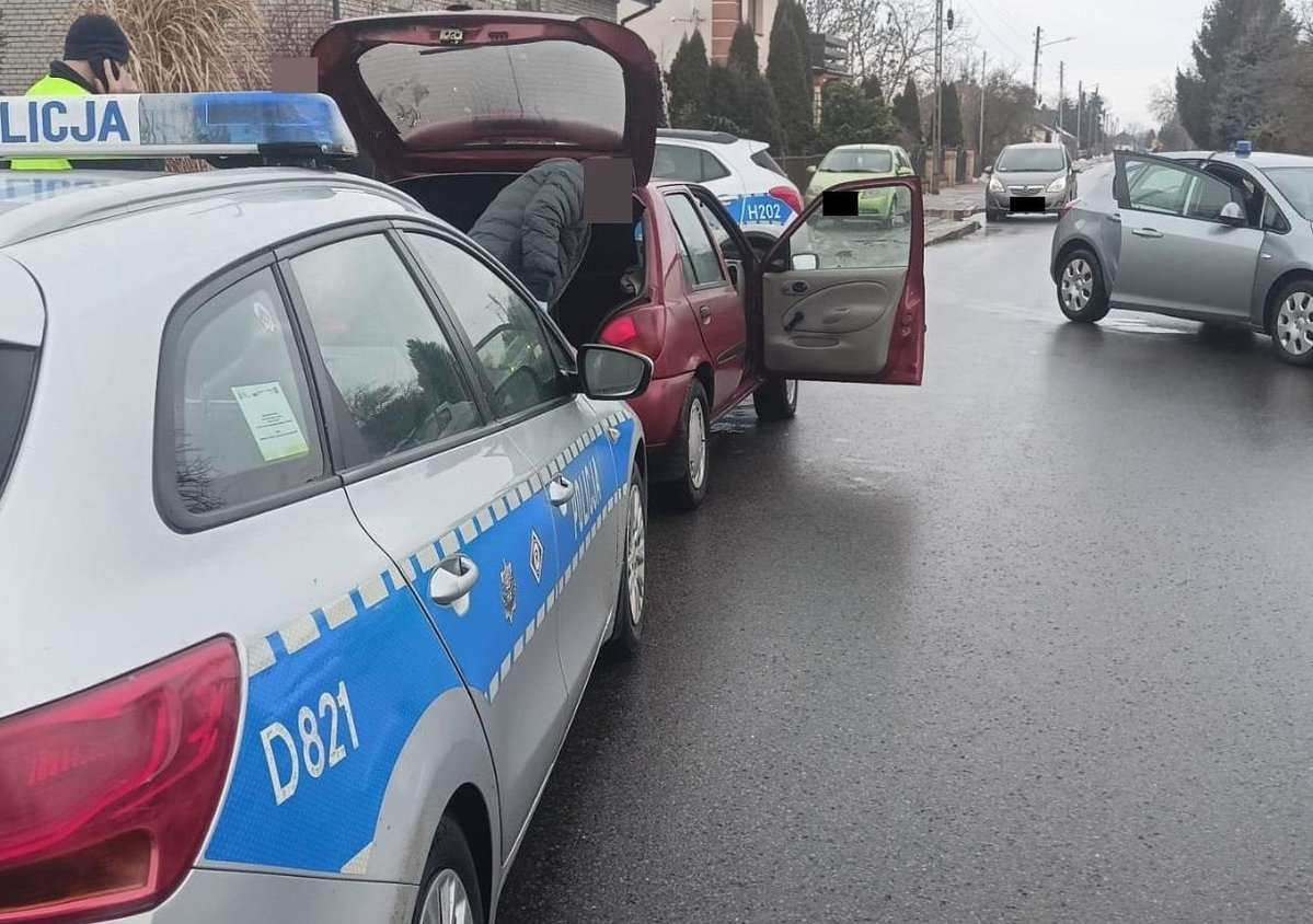 Pościg i zatrzymanie 31-latka z powiatu ryckiego – kradzież, alkohol i zakaz prowadzenia
