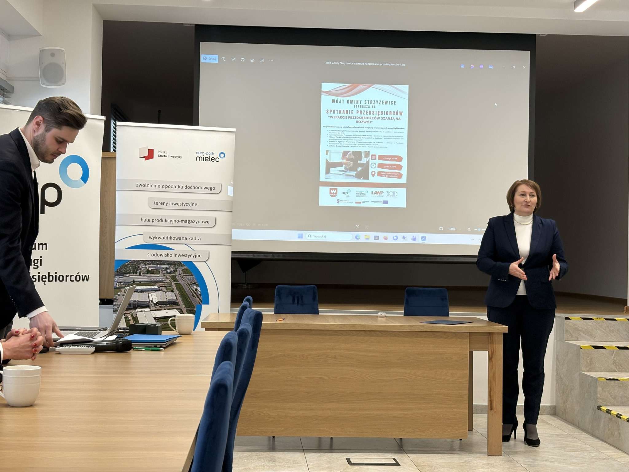 Wsparcie dla firm z Lubelszczyzny. Spotkanie przedsiębiorców w Strzyżewicach