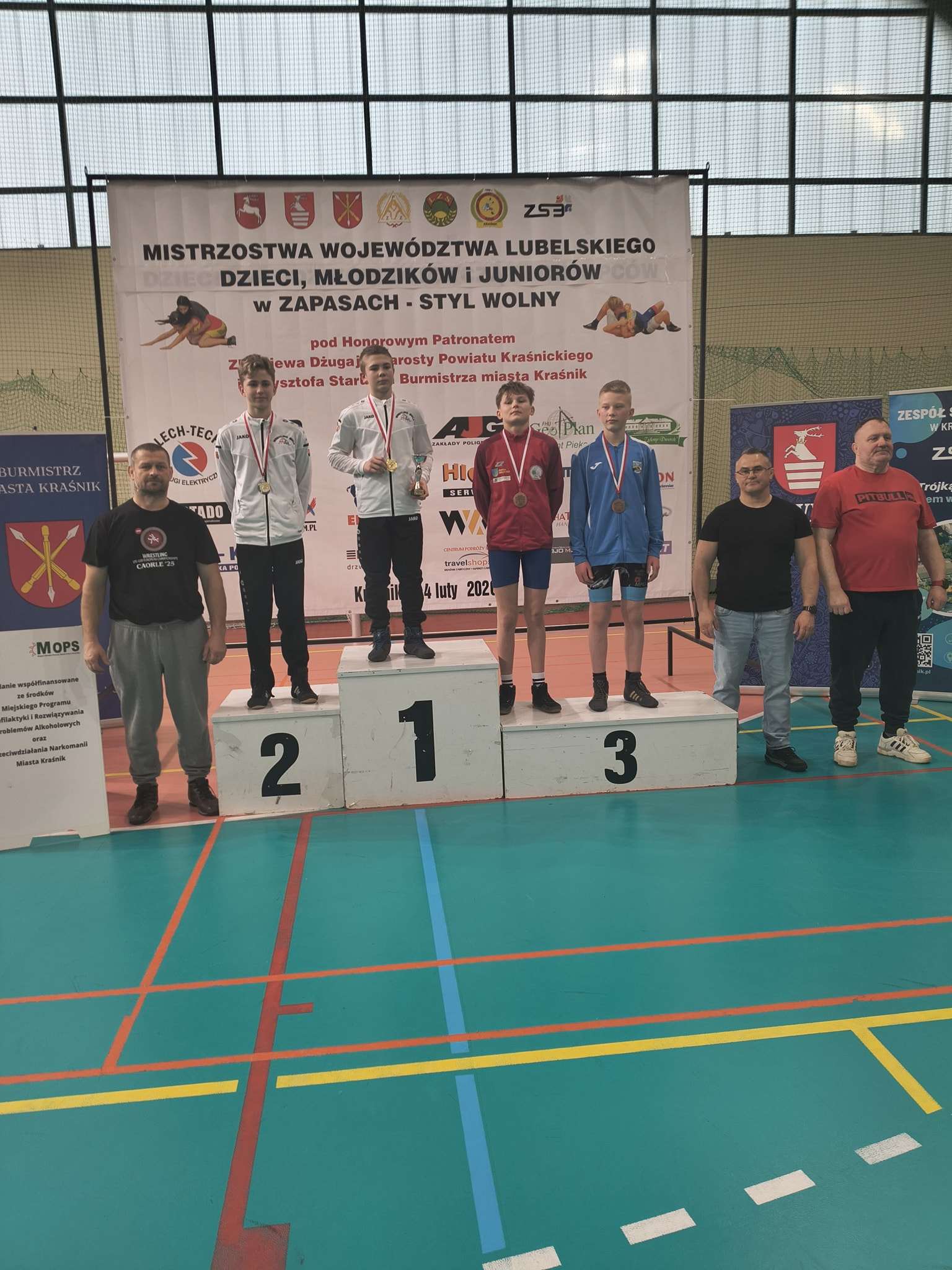 Bełżyce na podium! Zapaśnicy Orła z medalami mistrzostw województwa