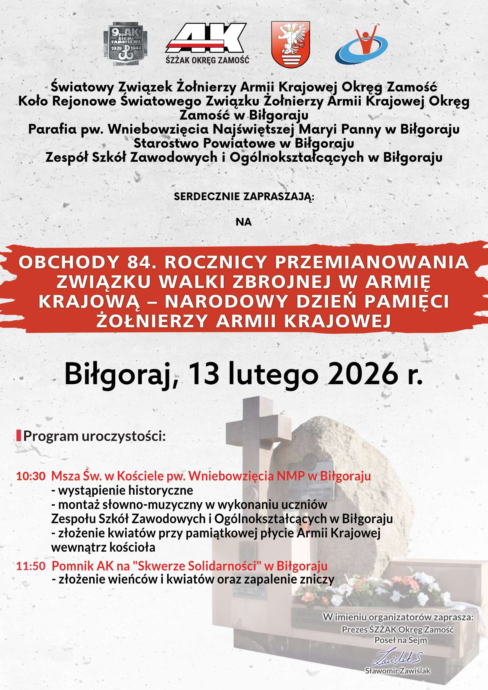 Pamięć, honor i tradycja. Uroczyste obchody Narodowego Dnia Pamięci Żołnierzy Armii Krajowej w regionie