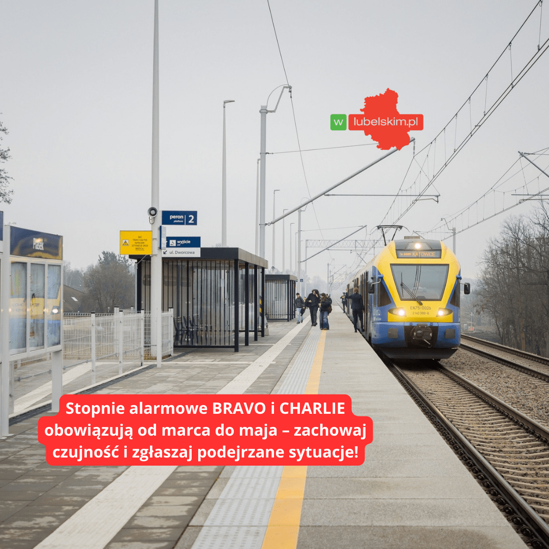 Stopnie alarmowe BRAVO i CHARLIE w Polsce – obowiązują od marca do maja 2026