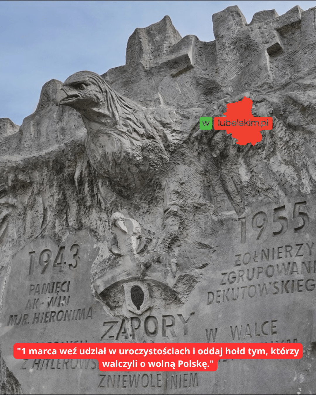 Lublin odda hołd bohaterom podziemia niepodległościowego 1 marca 2026 roku