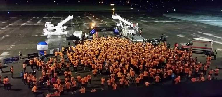 Trzecia edycja SKYWAYRUN Lublin Airport – biegnij nocą po pasie startowym!