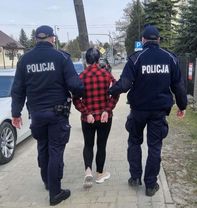 Agresywna 50-latka z nożem zaatakowała policjanta. Trafiła do tymczasowego aresztu