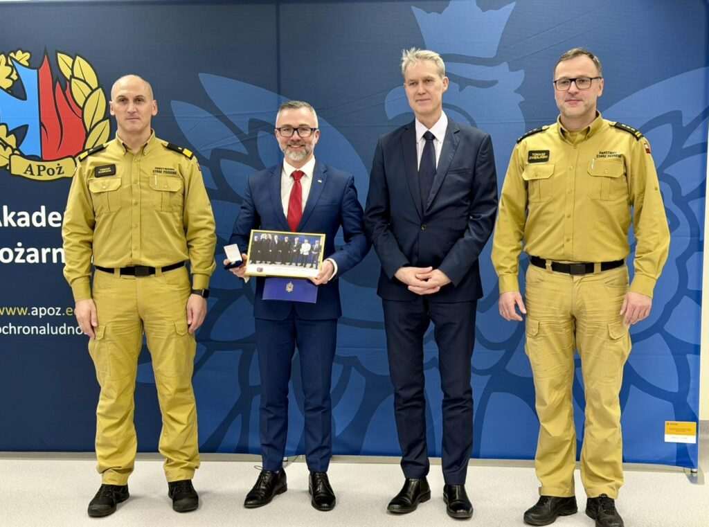 Starosta Łęczyński ukończył Wyższy Kurs Ochrony Ludności w Warszawie