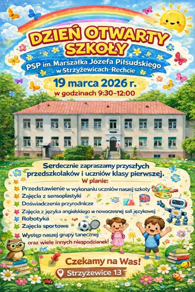 Wiosna pełna atrakcji! Dni Otwarte w szkołach podstawowych Gminy Strzyżewice