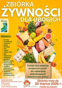 Podziel się dobrem w Wielkanoc – Świąteczna Zbiórka Żywności w Gminie Wólka