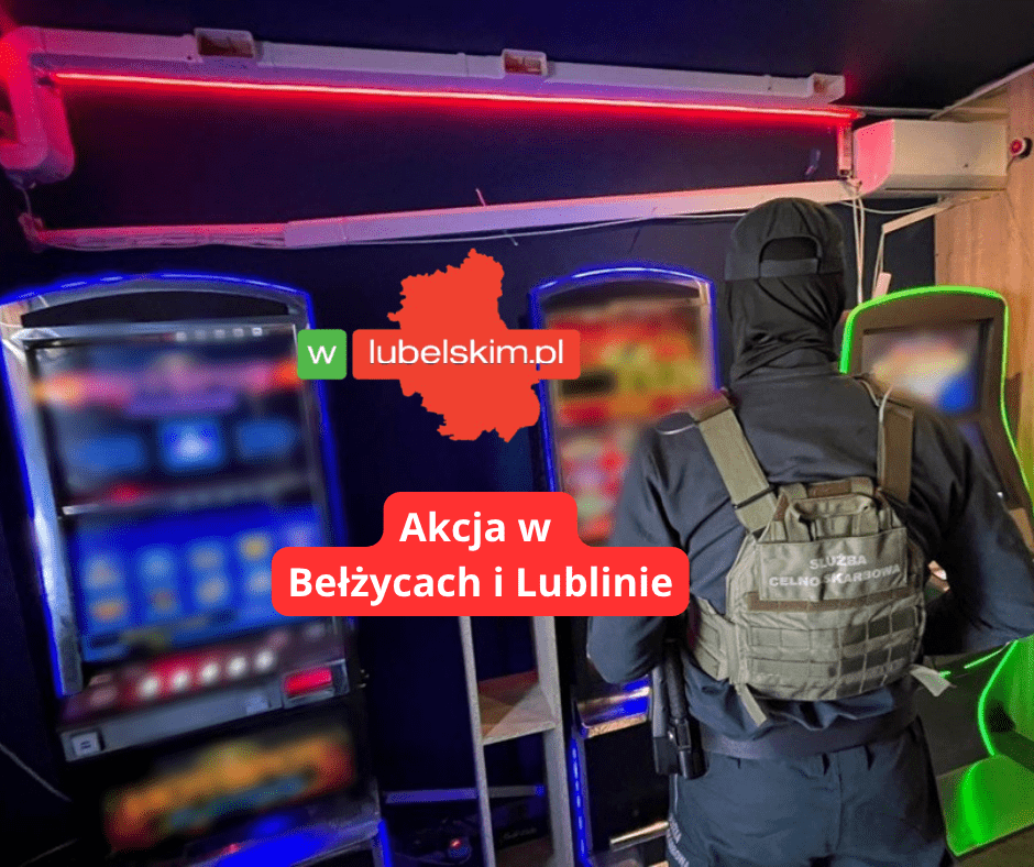 Nalot na nielegalny hazard. Zabezpieczono 13 automatów