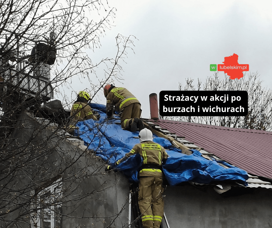 Setki interwencji strażaków w lany poniedziałek