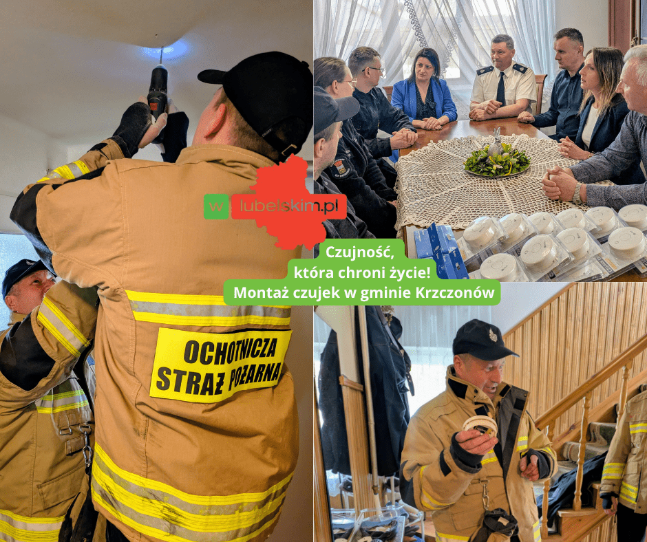 Czujki dymu i czadu dla mieszkańców Gminy Krzczonów