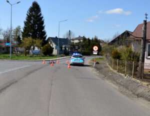 Nie ustąpił pierwszeństwa rowerzyście. 84-latek potrącony w Chyżej