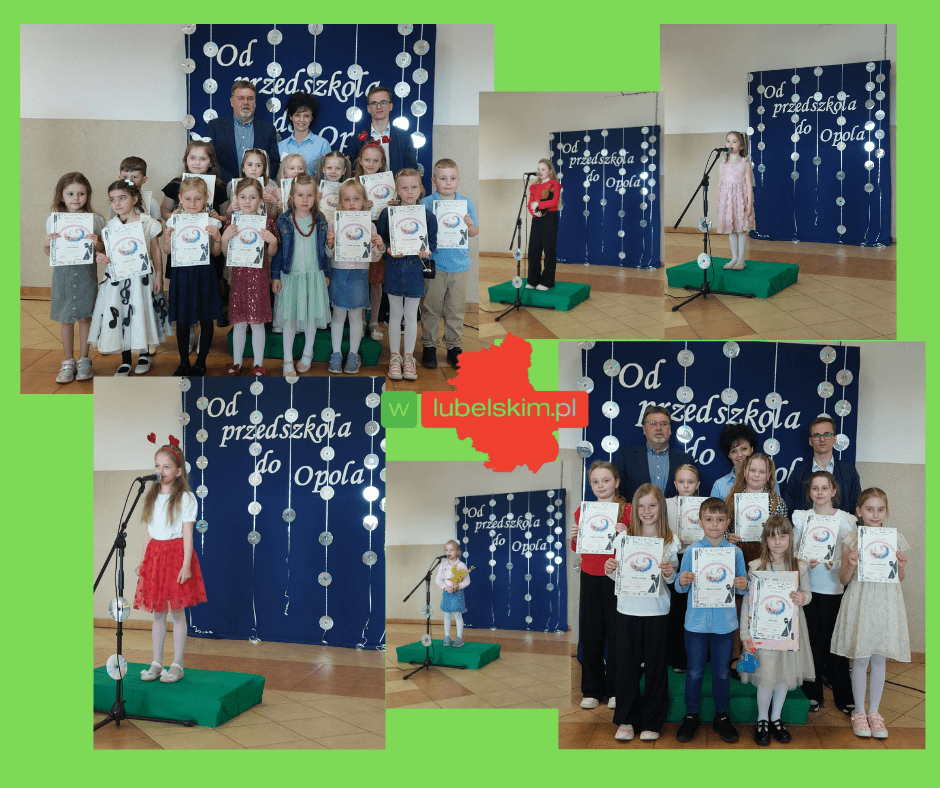 Młode talenty na scenie w Rachaniach. V edycja konkursu „Od przedszkola do Opola”