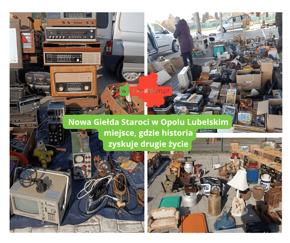 Opole Lubelskie: Wiosenna „Giełda Staroci” przyciągnęła tłumy pasjonatów