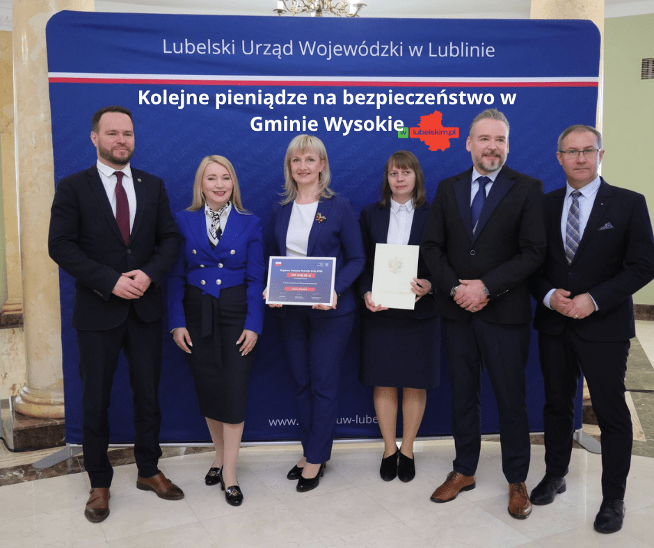 Gmina Wysokie: podpisano umowę na przebudowę drogi w Giełczew Druga