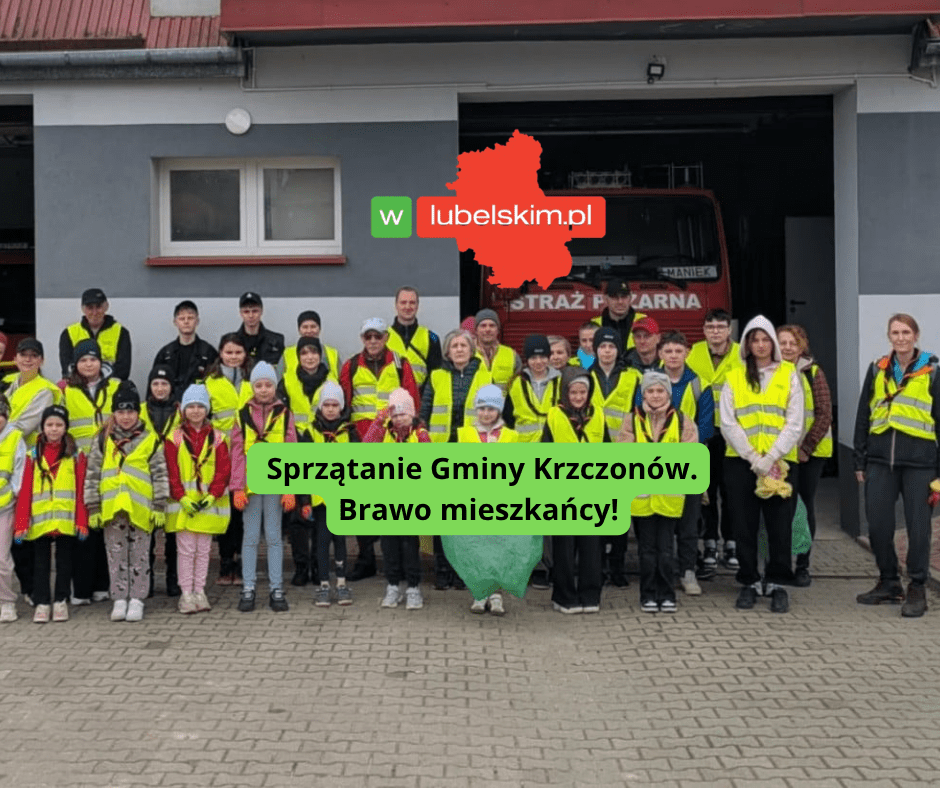 Sprzątanie Gminy Krzczonów – akcja ekologiczna mieszkańców