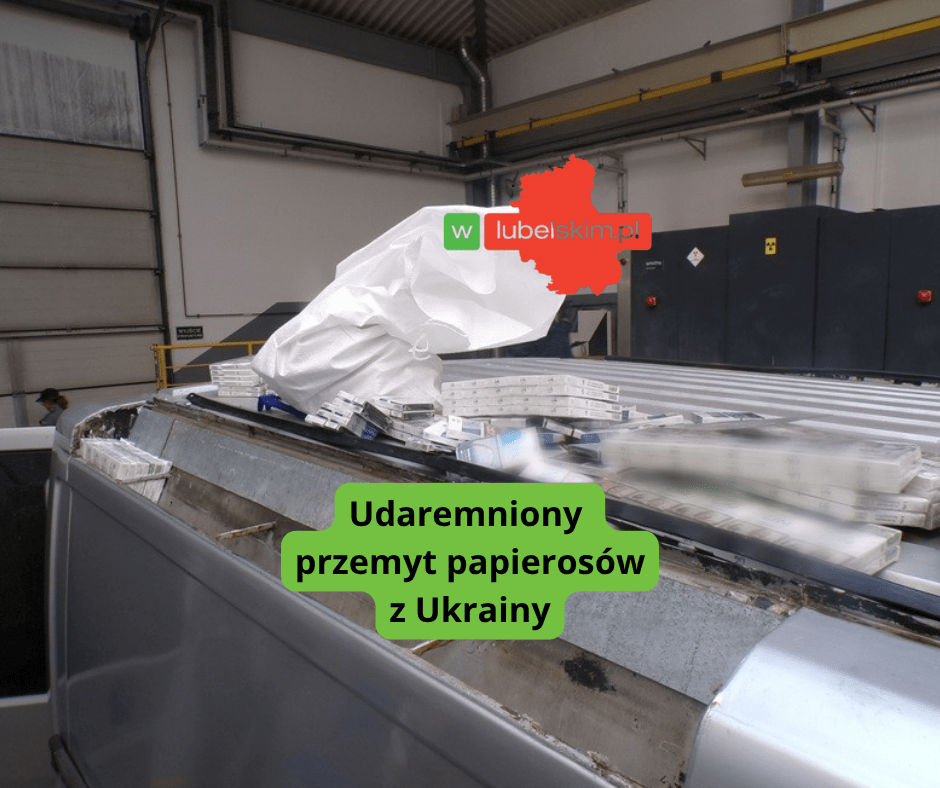 Przemyt papierosów na granicy w Hrebennem udaremniony. KAS zajęła auta i ponad 1,2 tys. paczek