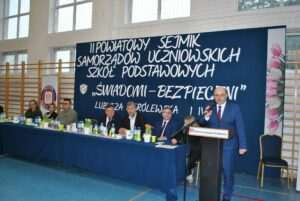 Sejmik Uczniowski „Świadomi. Bezpieczni.” w Lubyczy Królewskiej
