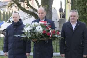 Sławomir Plis wraz z mieszkańcami Opola Lubelskiego oddał hołd Bohaterom