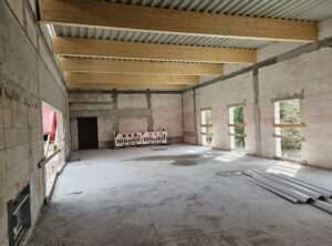 Budowa GOK w Wojciechowie nabiera tempa